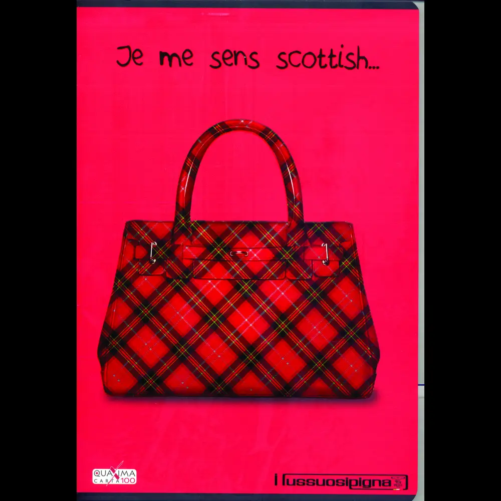 Zvezek Pigna Je me sens A4 mali karo