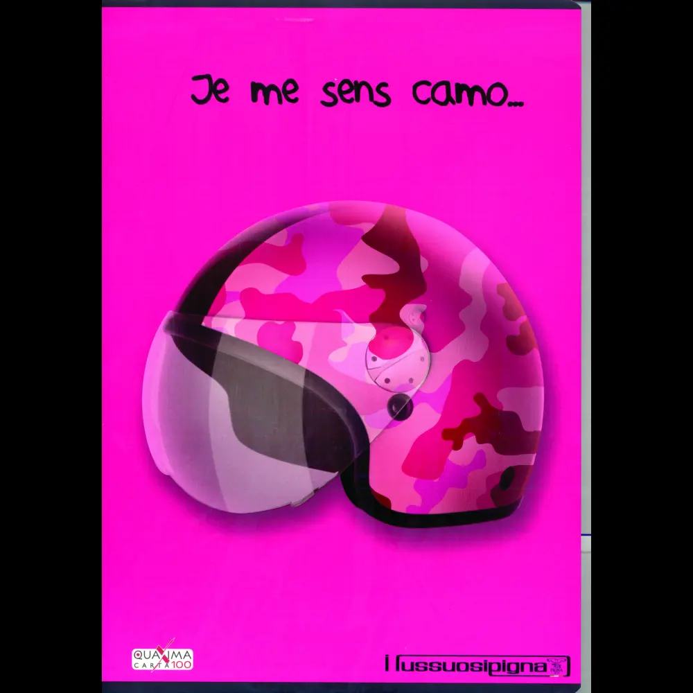 Zvezek Pigna Je me sens A4 mali karo