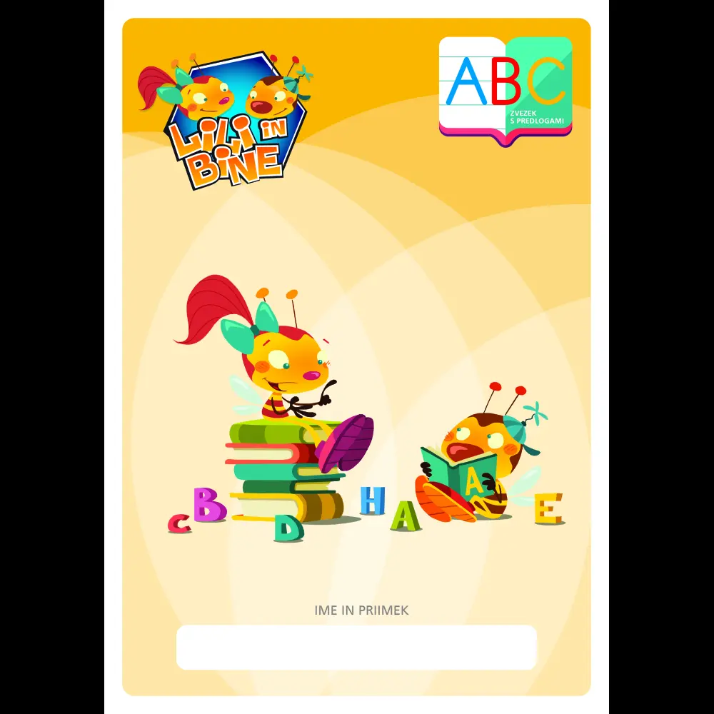 ZVEZEK LILI IN BINE A4 ABC