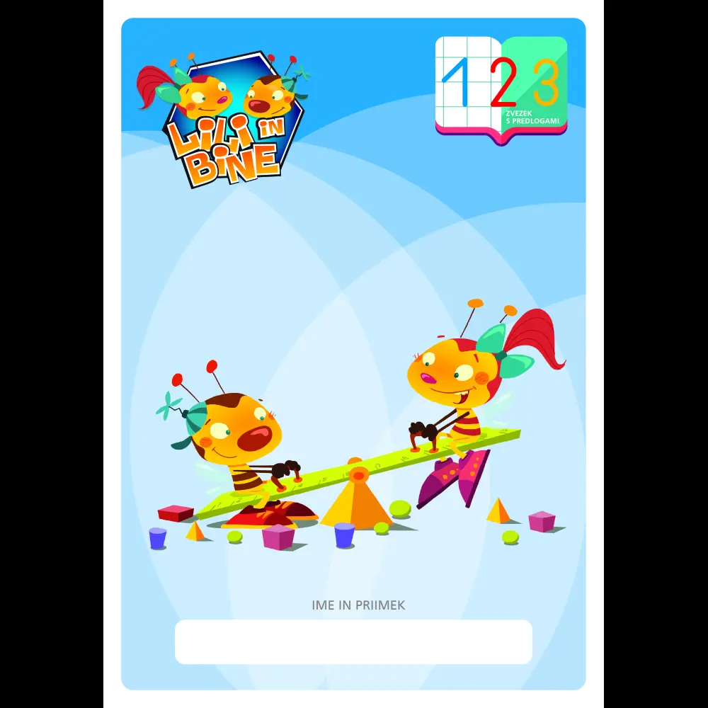 ZVEZEK LILI IN BINE A4 123