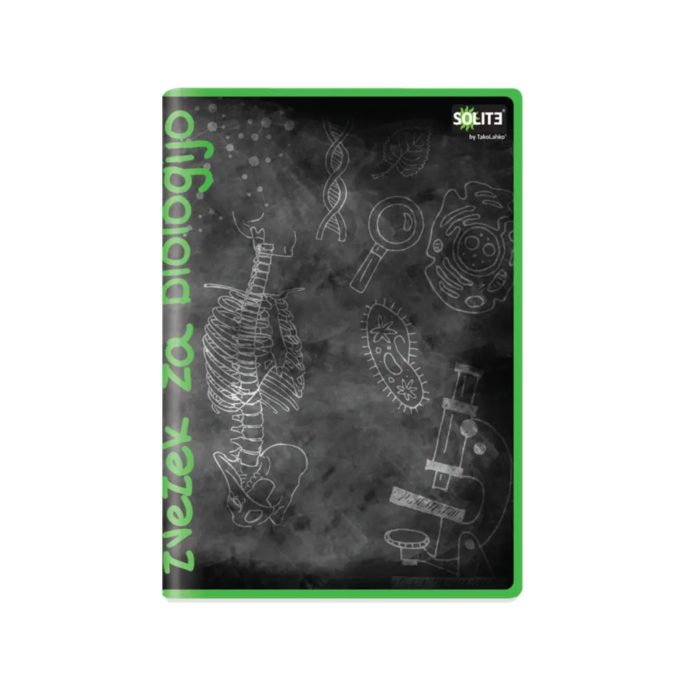 ZVEZEK TAKO LAHKO BIOLOGIJA, 40L, črte