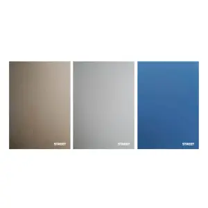 Zvezek Metalic PP A4 mali karo