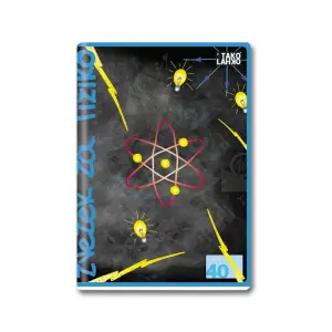 ZVEZEK TAKO LAHKO FIZIKA, 40L, črte