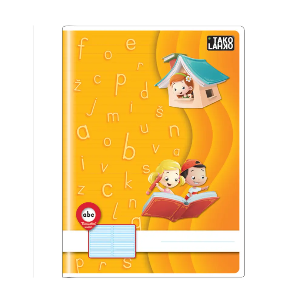 ZVEZEK TAKO LAHKO A4/predloge male črke