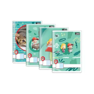 ZVEZEK TAKO LAHKO P1,40L,A4 prazna/lat