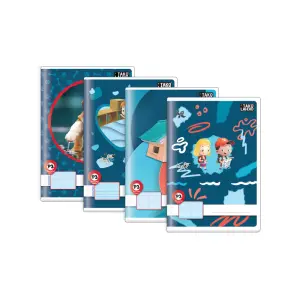 ZVEZEK TAKO LAHKO P3, 40l, A4 latajn II