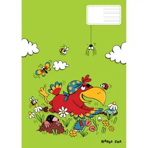 ZVEZEK NANDE ZNA A4, levo brez/desno lat