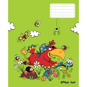 ZVEZEK NANDE ZNA B5, črtani, 11 mm