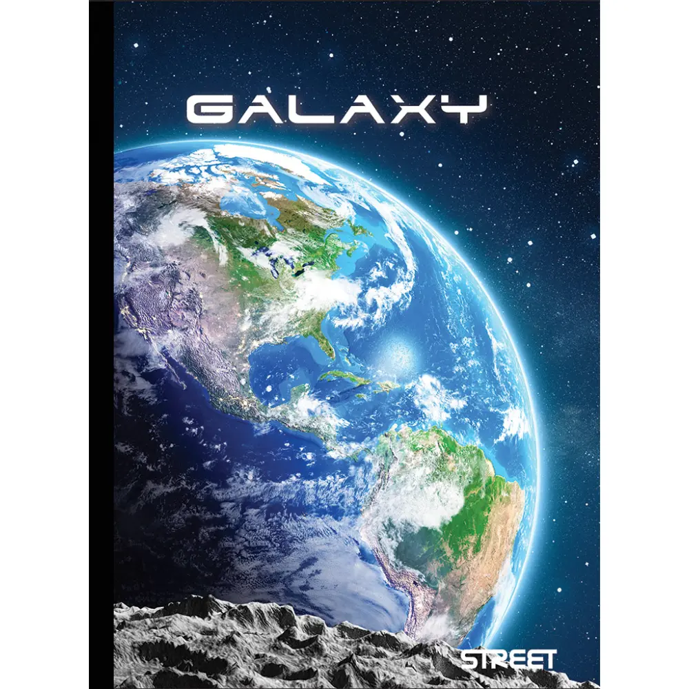 Zvezek trdi Galaxy A4 mali karo