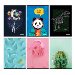 Zvezek Young A4 brezčrtni 80 listni