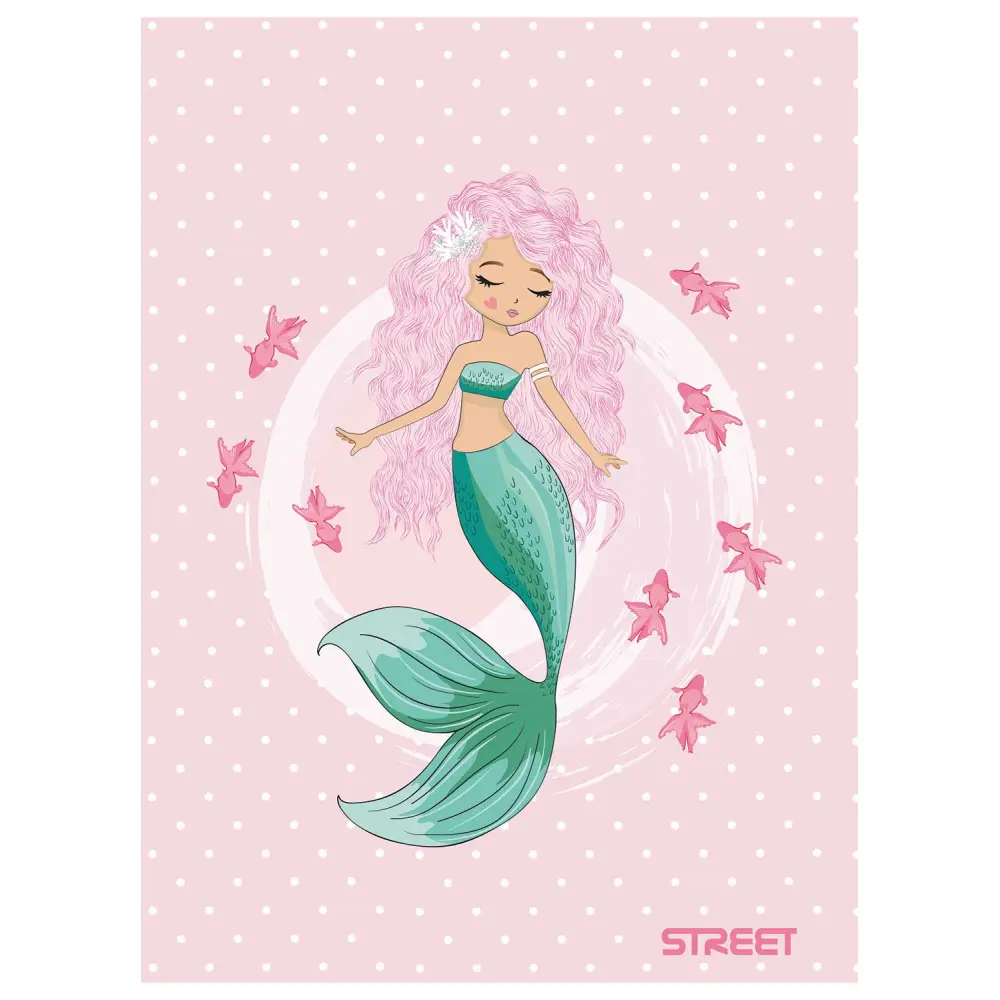 Zvezek Street FashionistaA5 črte z robom