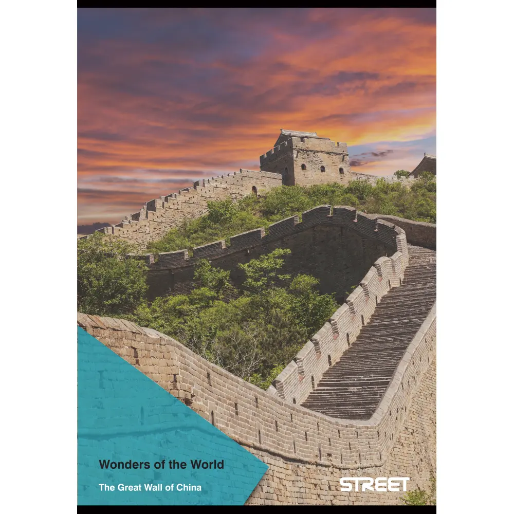 ZVEZEK STREET WONDERS A4/1R 96L Q.P.