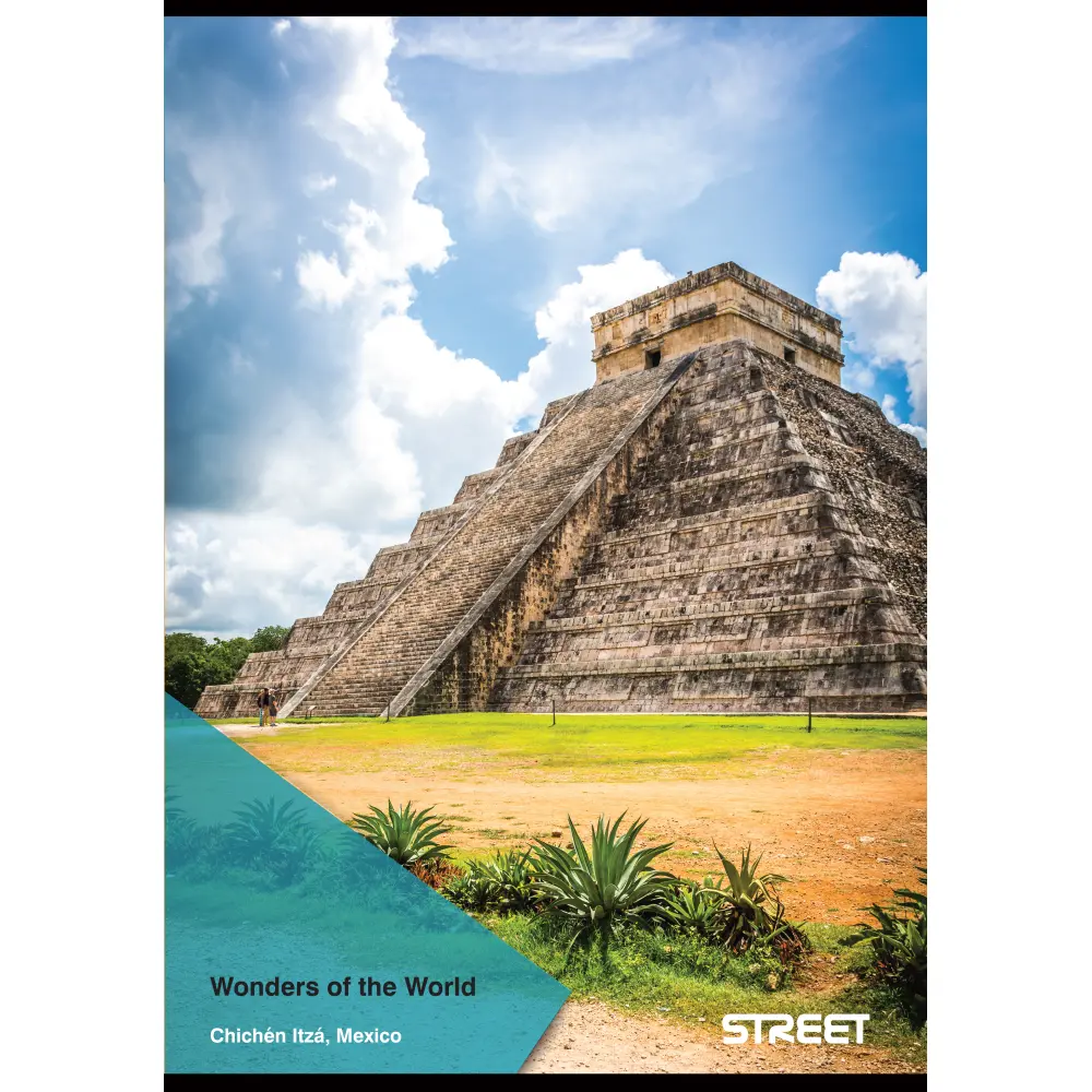 ZVEZEK STREET WONDERS A4/5M 96L Q.P.