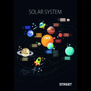 Beležka A6, STREET SOLAR