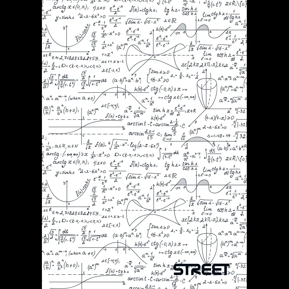 Beležka A6, STREET MATH
