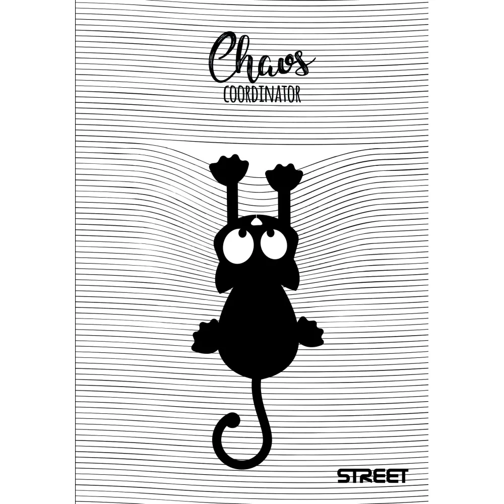 Beležka A6, STREET CHAOS