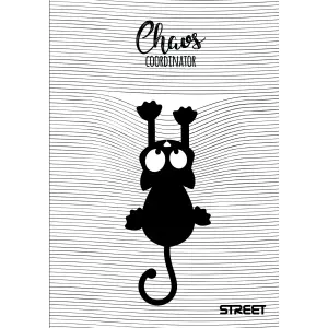 Beležka A6, STREET CHAOS