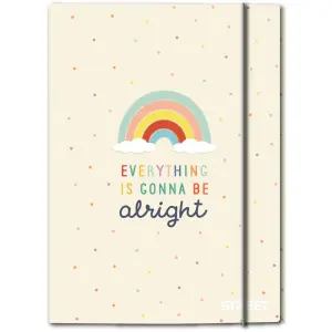 Mapa z elastiko A4, Street Rainbow