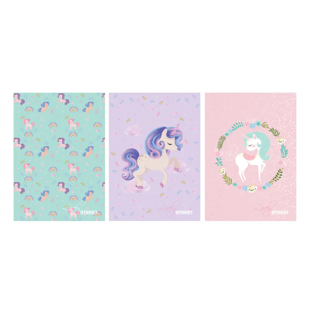 Zvezek Street Lovely tale A4 brezčrtni