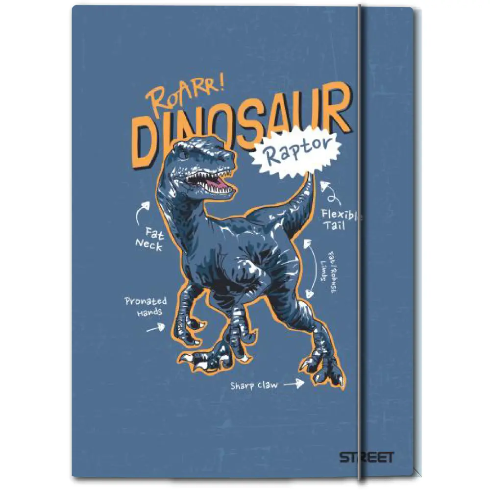 Mapa z elastiko Street kids A4 600G