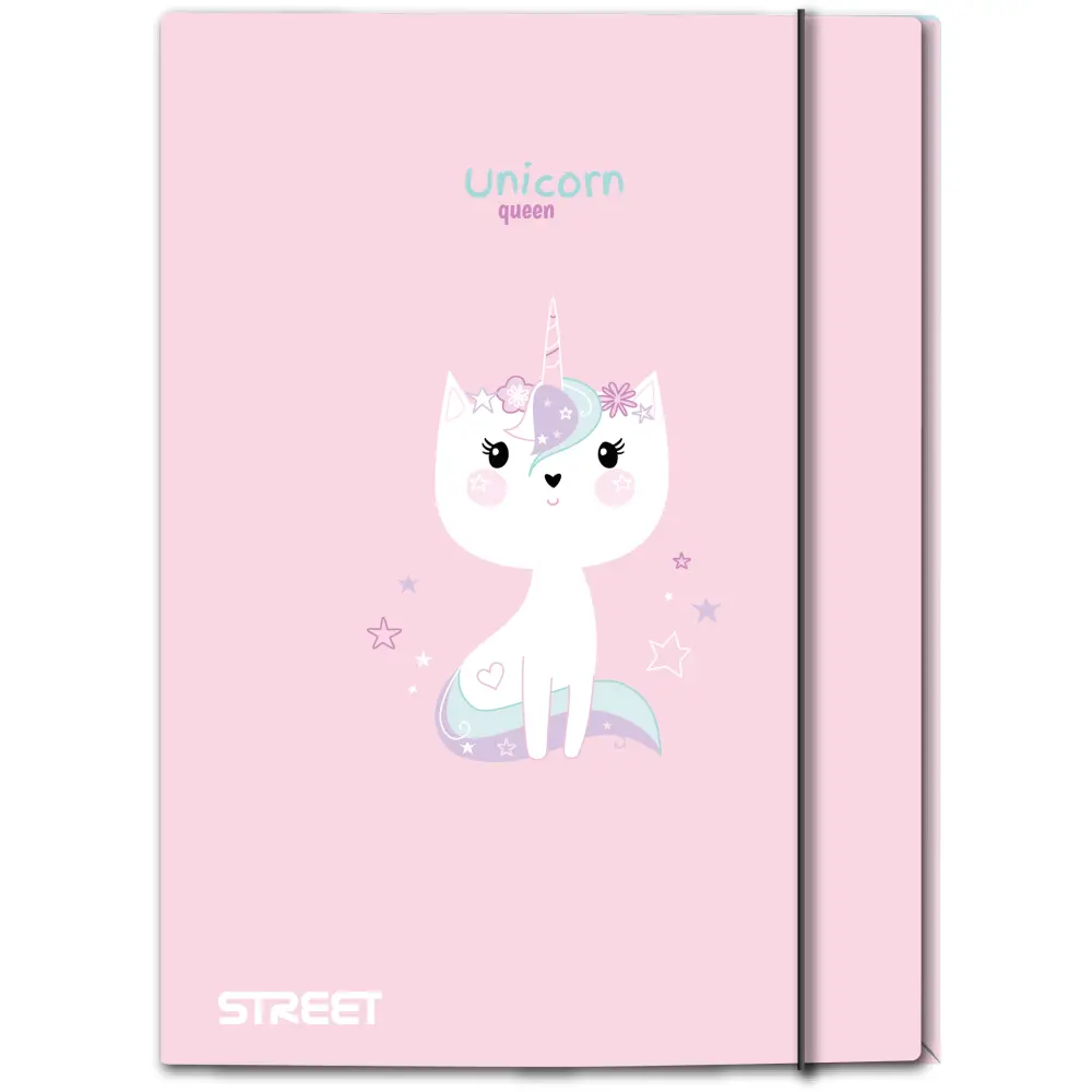 Mapa z elastiko A4, Street Lovely tale