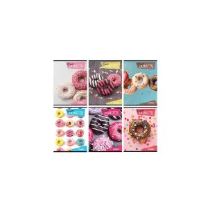 Zvezek Street Macarons A4 mali karo