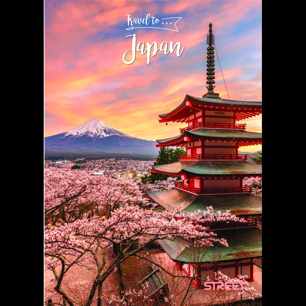 Zvezek Street Africa A5 črte 