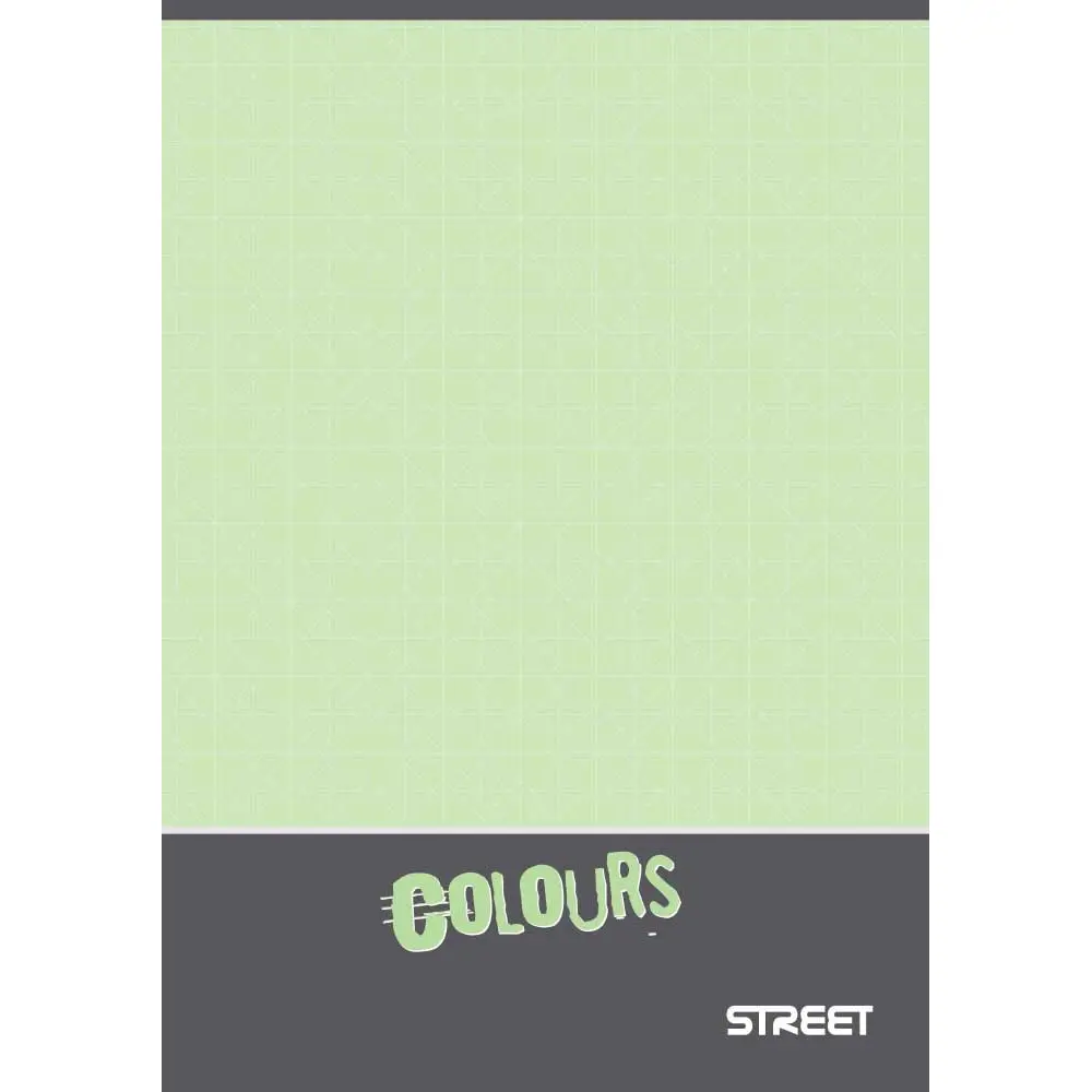 Beležka A6, STREET COLORS