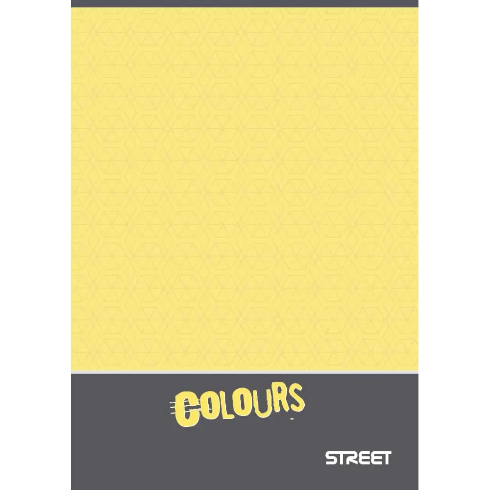 Beležka A6, STREET COLORS