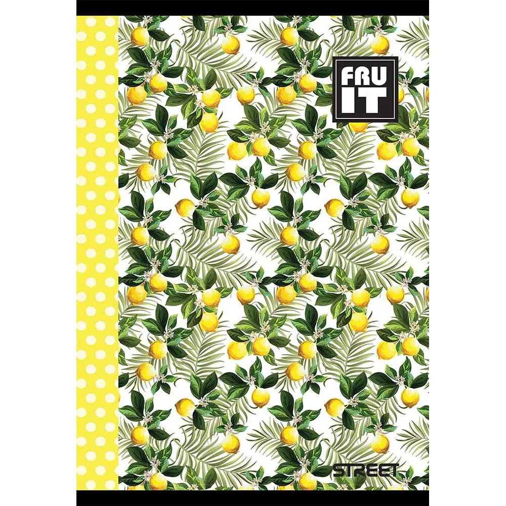 Zvezek Fruits A4 brezčrtni 80 listni