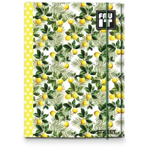 Mapa z elastiko A4, STREET FRUITS