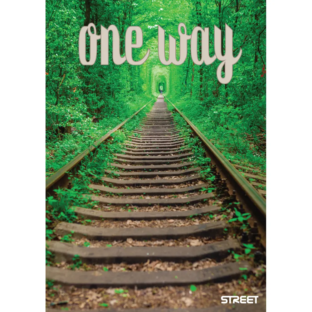 ZVEZEK STREET MAXI A4/OC 50L SORT