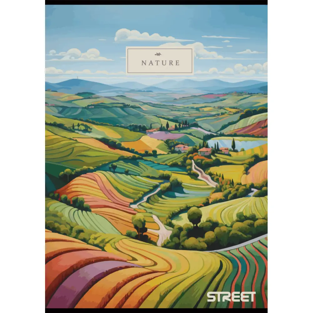 NOTEBOOK STREET MAXI A4 5M 50SH. Q.P.