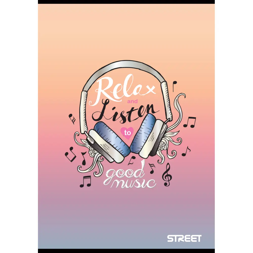 NOTEBOOK STREET MAXI A4 5M 50SH. Q.P.