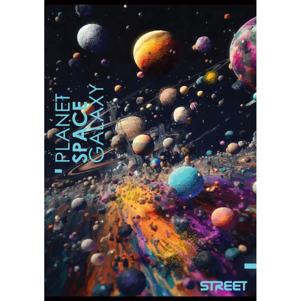 NOTEBOOK STREET MAXI A4 BI 50SH. Q.P.