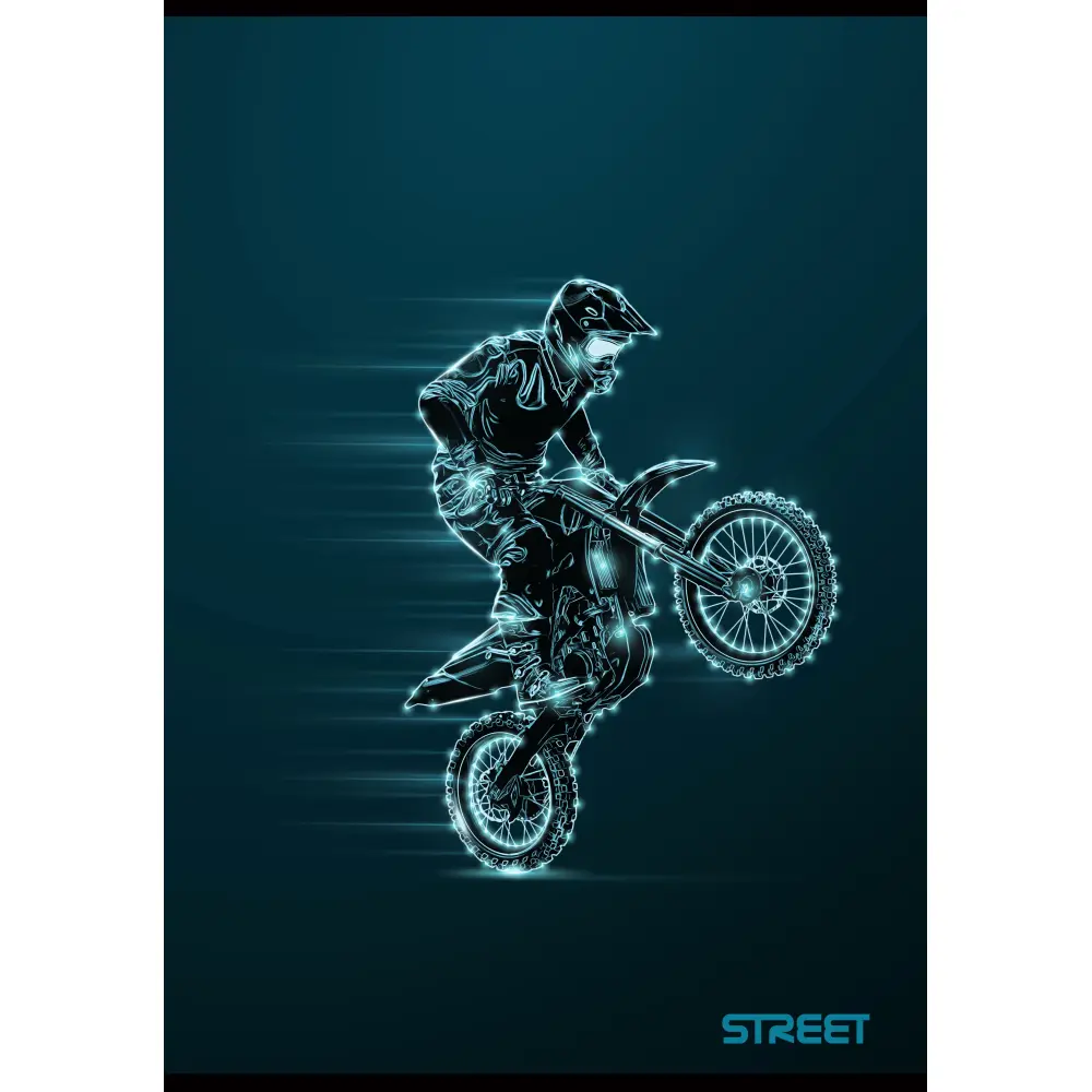 ZVEZEK STREET MAXI A5/OC 50L