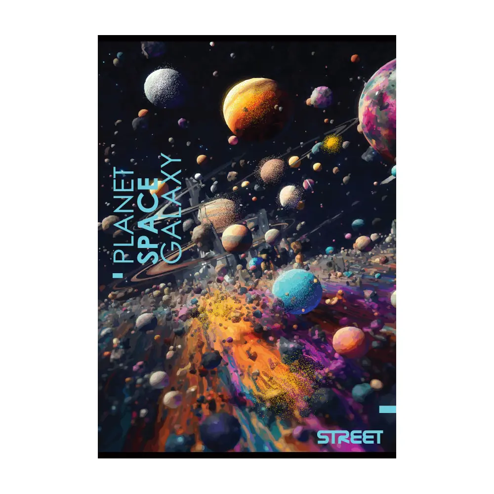 Zvezek Maxi A4, visoki karo