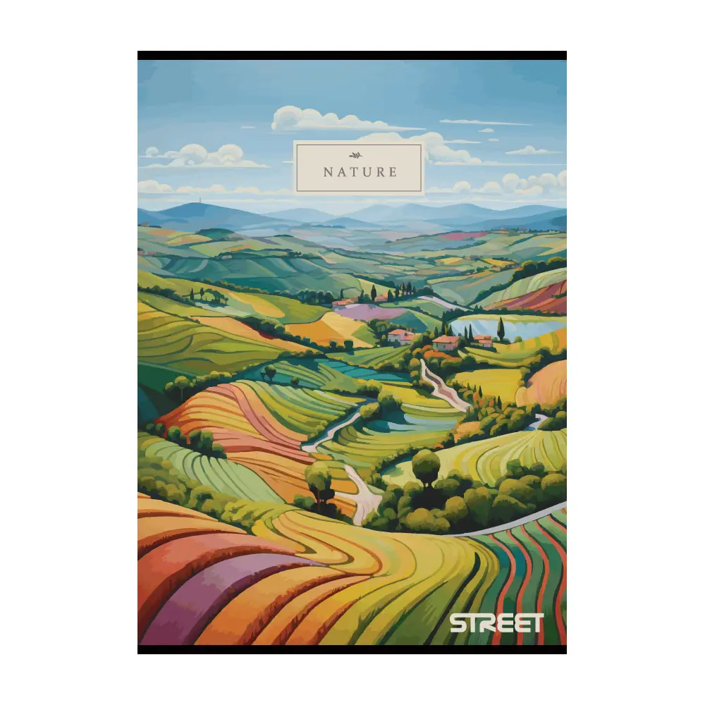 Zvezek Maxi A4, visoki karo