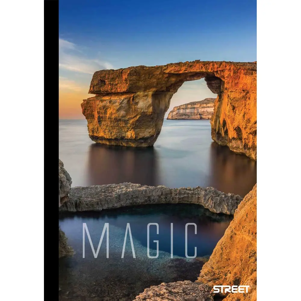 Zvezek trdi Maxi A4 mali karo