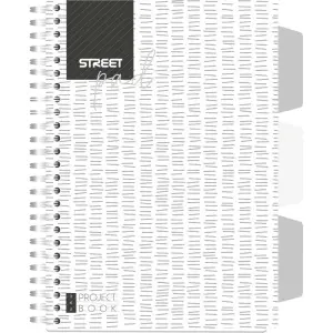 ZVEZEK ŠPIRALA S.PAD WHITE A5 5M 100L PR