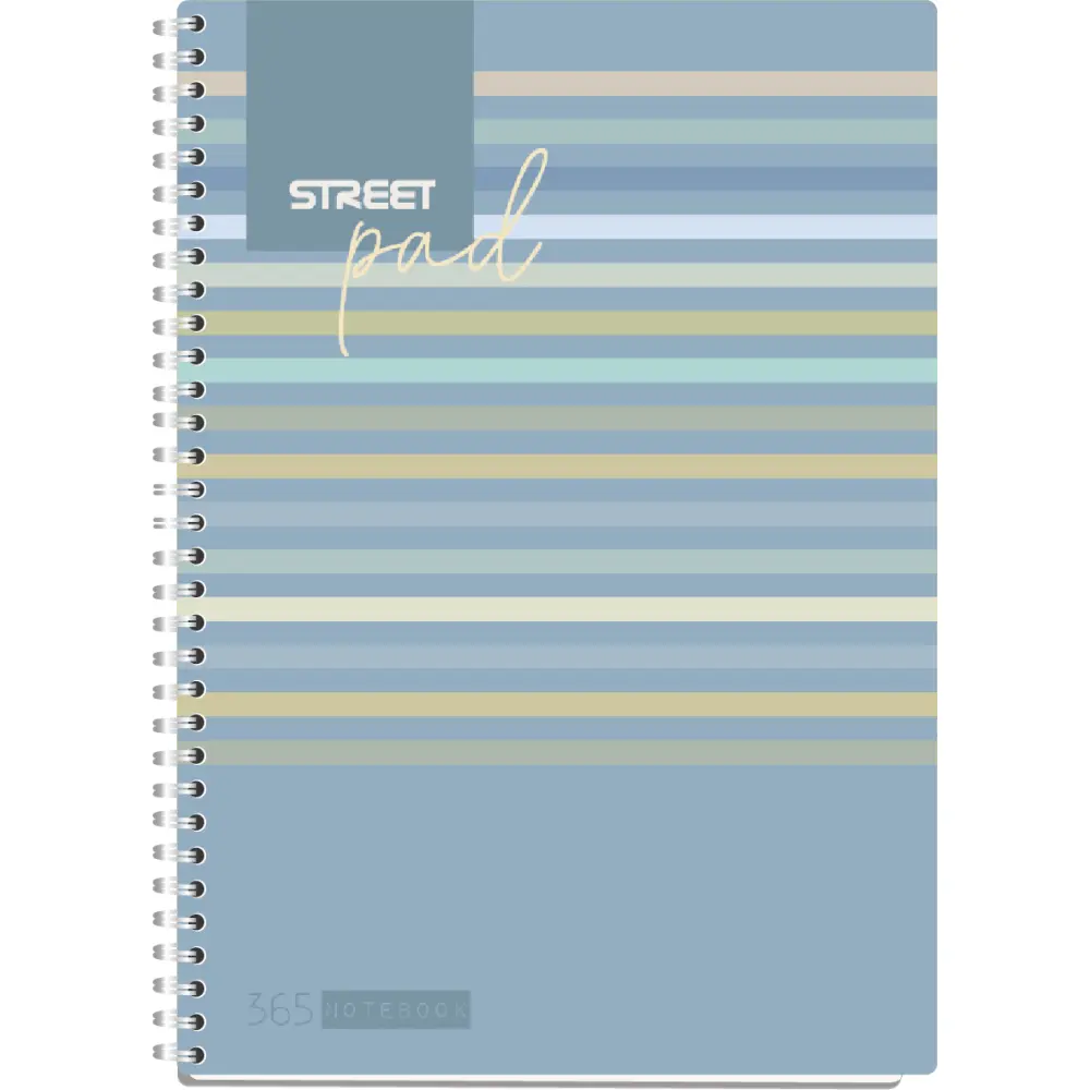 ZVEZEK ŠPIRALA S.PAD LINES A4 5M 100L