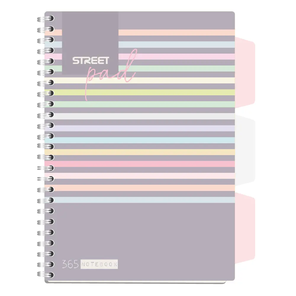 ZVEZEK ŠPIRALA S.PAD STRIP A5 5M 100L PR