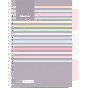 ZVEZEK ŠPIRALA S.PAD STRIP A5 5M 100L PR