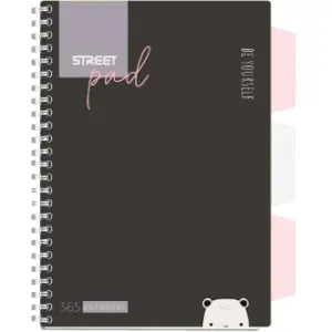 ZVEZEK ŠPIRALA S.PAD COLOR A5 1R 100L PR