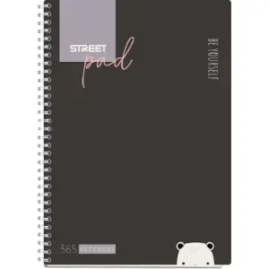 ZVEZEK ŠPIRALA S.PAD COLOR A4 1R 100L