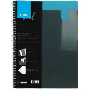 ZVEZEK ŠPIRALA S.PAD OFFICE BLUE A4 1R 