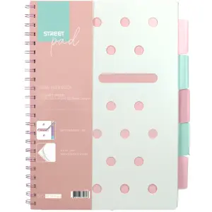 ZVEZEK ŠPIRALA S.PAD PINK A4 1R PR 