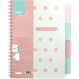 ZVEZEK ŠPIRALA S.PAD PINK A5 5M PR 