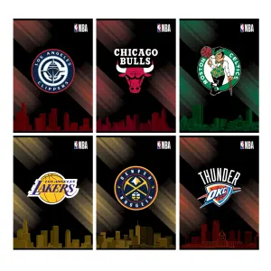 Zvezek A4, NBA črte z robom