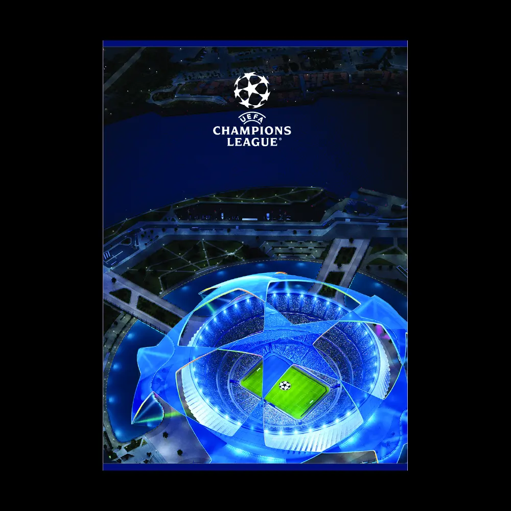 Zvezek A4, UCL brezčrtni